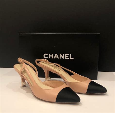 chanel stiletto heels shoes|cheap Chanel flat shoes.